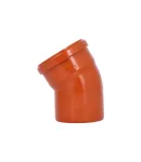 Коліно KG System d110×30°, з ПВХ для каналізаційних труб Ostendorf-OSMA фото - 4