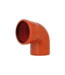 Коліно KG System d110×87°, з ПВХ для каналізаційних труб Ostendorf-OSMA фото - 3