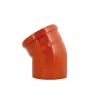 Коліно KG System d160×30°, з ПВХ для каналізаційних труб Ostendorf-OSMA фото - 4