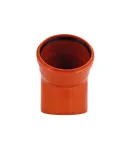 Коліно KG System d160×45°, з ПВХ для каналізаційних труб Ostendorf-OSMA фото - 5