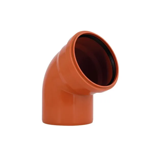 Коліно KG System d160×67°, з ПВХ для каналізаційних труб Ostendorf-OSMA фото - 1
