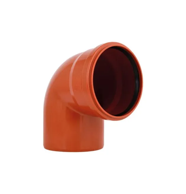 Коліно KG System d160×87°, з ПВХ для каналізаційних труб Ostendorf-OSMA фото - 1