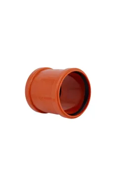 Муфта насувна KG System d110, з ПВХ для каналізаційних труб Ostendorf-OSMA