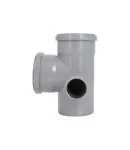 Хрестовина двоплощинна HT-System PLUS d110/110/110/50×87° (П), з ППР для каналізаційних труб Ostendorf-OSMA фото - 4