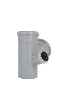 Хрестовина двоплощинна HT-System PLUS d110/110/110/50×67° (Л), з ППР для каналізаційних труб Ostendorf-OSMA