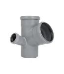 Хрестовина двоплощинна HT-System PLUS d110/110/110/50×67° (Л), з ППР для каналізаційних труб Ostendorf-OSMA фото - 3
