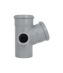 Хрестовина двоплощинна HT-System PLUS d110/110/110/50×67° (Л), з ППР для каналізаційних труб Ostendorf-OSMA фото - 4