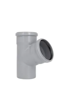 Хрестовина двоплощинна HT-System PLUS d110/110/110/50×67° (П), з ППР для каналізаційних труб Ostendorf-OSMA