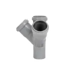 Хрестовина двоплощинна HT-System PLUS d50/50/50/50×45°, з ППР для каналізаційних труб Ostendorf-OSMA фото - 4