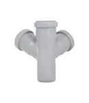 Хрестовина двоплощинна HT-System PLUS d50/50/50/50×67°, з ППР для каналізаційних труб Ostendorf-OSMA фото - 4
