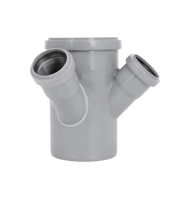 Хрестовина двоплощинна HT-System PLUS d110/110/50/50×45°, з ППР для каналізаційних труб Ostendorf-OSMA фото - 1
