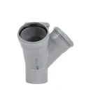 Хрестовина двоплощинна HT-System PLUS d110/110/110/110×45°, з ППР для каналізаційних труб Ostendorf-OSMA фото - 5
