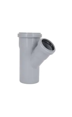 Трійник HT-System PLUS d75/50/75×45°, з ППР для каналізаційних труб Ostendorf-OSMA