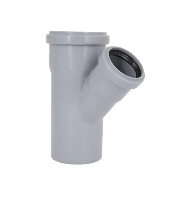 Трійник HT-System PLUS d75/50/75×45°, з ППР для каналізаційних труб Ostendorf-OSMA фото - 1