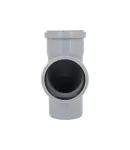 Трійник HT-System PLUS d75/75/75×87°, з ППР для каналізаційних труб Ostendorf-OSMA фото - 5