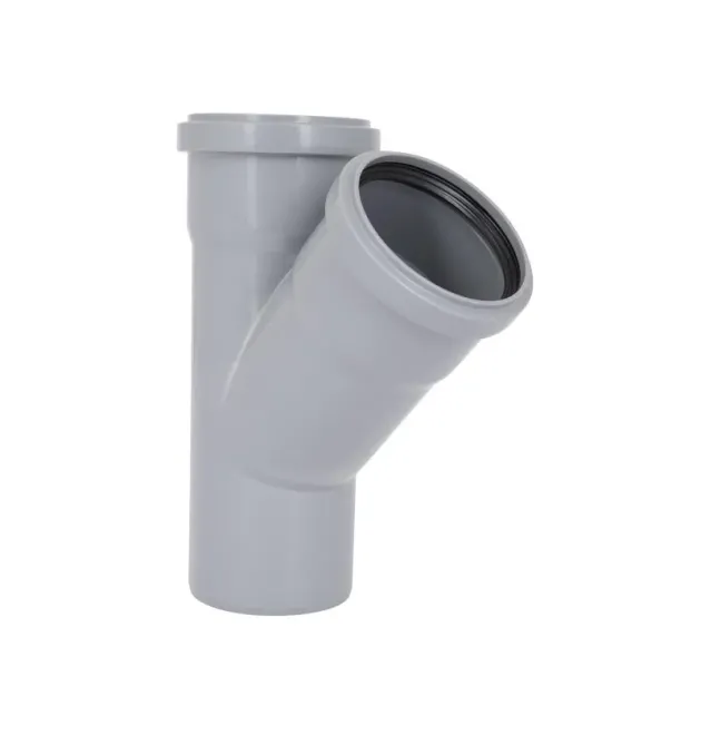 Трійник HT-System PLUS d75/75/75×45°, з ППР для каналізаційних труб Ostendorf-OSMA фото - 1