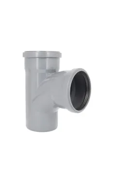 Трійник плавний HT-System PLUS d110/110/110×87°, з ППР для каналізаційних труб Ostendorf-OSMA