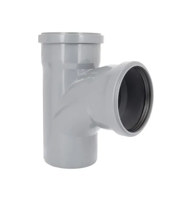 Трійник плавний HT-System PLUS d110/110/110×87°, з ППР для каналізаційних труб Ostendorf-OSMA фото - 1