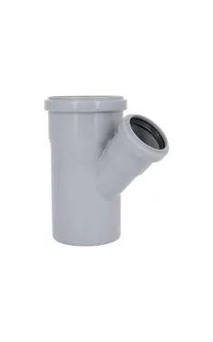 Трійник HT-System PLUS d90/90/50×45°, з ППР для каналізаційних труб Ostendorf-OSMA