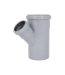 Трійник HT-System PLUS d90/90/50×45°, з ППР для каналізаційних труб Ostendorf-OSMA фото - 3