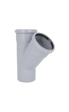 Трійник HT-System PLUS d90/90/90×45°, з ППР для каналізаційних труб Ostendorf-OSMA