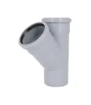 Трійник HT-System PLUS d90/90/90×45°, з ППР для каналізаційних труб Ostendorf-OSMA фото - 3
