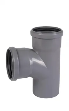 Трійник HT-System PLUS d90/90/90×87°, з ППР для каналізаційних труб Ostendorf-OSMA