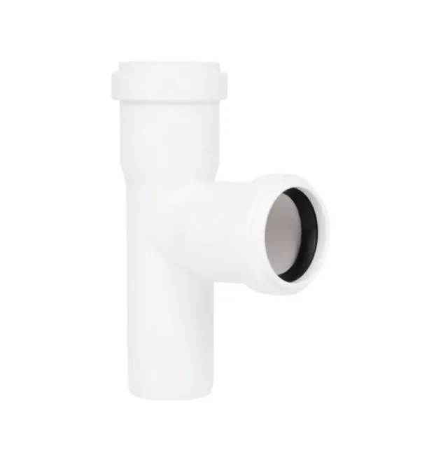 Трійник HT-System PLUS d32/32/32×87°, з ППР для каналізаційних труб Ostendorf-OSMA ″Білий″ фото - 1