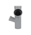 Хрестовина двоплощинна HT-System PLUS d110/110/110/75×67° (Л), з ППР для каналізаційних труб Ostendorf-OSMA фото - 4