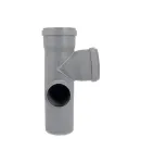 Хрестовина двоплощинна HT-System PLUS d110/110/110/75×87° (Л), з ППР для каналізаційних труб Ostendorf-OSMA фото - 3