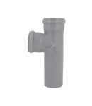 Хрестовина двоплощинна HT-System PLUS d110/110/110/75×87° (Л), з ППР для каналізаційних труб Ostendorf-OSMA фото - 4