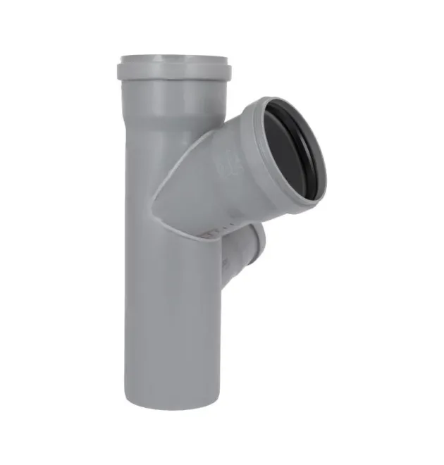 Хрестовина двоплощинна HT-System PLUS d110/110/110/75×67° (П), з ППР для каналізаційних труб Ostendorf-OSMA фото - 1