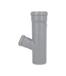 Хрестовина двоплощинна HT-System PLUS d110/110/110/75×67° (П), з ППР для каналізаційних труб Ostendorf-OSMA фото - 4