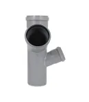 Хрестовина двоплощинна HT-System PLUS d110/110/110/75×67° (П), з ППР для каналізаційних труб Ostendorf-OSMA фото - 6