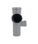 Хрестовина двоплощинна HT-System PLUS d110/110/110/75×87° (П), з ППР для каналізаційних труб Ostendorf-OSMA фото - 5