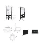 Готове рішення Qtap для ванної кімнати: підвісний унітаз Tern Ultra Quiet 525x345x360 + комплект інсталяції Standard (кругла клавіша Black) фото - 2