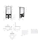 Готове рішення Qtap для ванної кімнати: підвісний унітаз Tern Ultra Quiet 525x345x360 + комплект інсталяції Standard (лінійна клавіша White) фото - 2