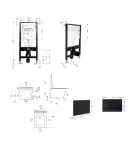 Готове рішення Qtap для ванної кімнати: підвісний унітаз Tern Ultra Quiet 525x345x360 + комплект інсталяції Standard (лінійна клавіша Black) фото - 2