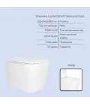 Готове рішення Qtap для ванної кімнати: підвісний унітаз Tern Ultra Quiet 525x345x360 + комплект інсталяції Standard (лінійна клавіша Black) фото - 3