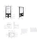 Готове рішення Qtap для ванної кімнати: підвісний унітаз Swan Ultra Quiet 485x360x320 + комплект інсталяції Standard (лінійна клавіша White) фото - 2