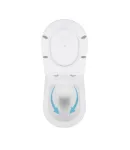 Готове рішення Qtap для ванної кімнати: підвісний унітаз Swan Rimless 520x360x320 + комплект інсталяції Standard (лінійна клавіша Black) фото - 6