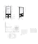 Готове рішення Qtap для ванної кімнати: підвісний унітаз Taurus Ultra Quiet 515x360x350 + комплект інсталяції Standard (лінійна клавіша White) фото - 2