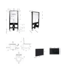 Готове рішення Qtap для ванної кімнати: підвісний унітаз Scorpio ML Ultra Quiet 490x365x325 + комплект інсталяції Standard (лінійна клавіша Black) фото - 2