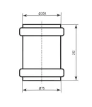 Ostendorf-OSMA Муфта надвижная KG System d200 фото - 2