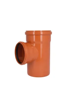 Трійник KG System d200/160/200×87°, з ПВХ для каналізаційних труб Ostendorf-OSMA