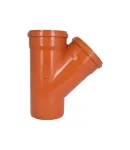 Трійник KG System d200/200/200×45°, з ПВХ для каналізаційних труб Ostendorf-OSMA фото - 4