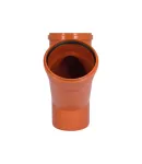 Трійник KG System d200/200/200×45°, з ПВХ для каналізаційних труб Ostendorf-OSMA фото - 5
