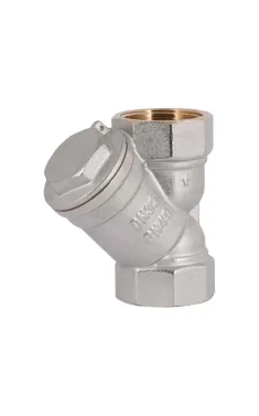 Фільтр грубого очищення Thermo Alliance Standart 1 1/4″ ВВ, нікельований, косий, для води