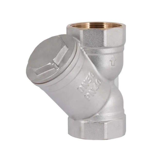 Фільтр грубого очищення Thermo Alliance Standart 2″ ВВ, нікельований, косий, для води