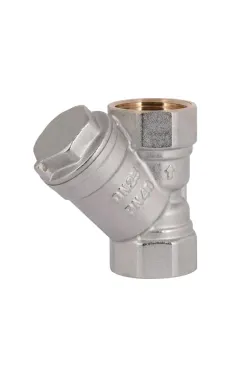 Фільтр грубого очищення Thermo Alliance Standart 3/4″ ВВ, нікельований, косий, для води